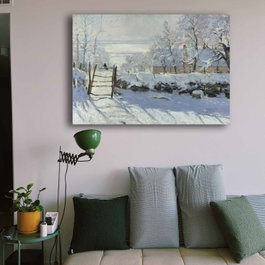 Wallity Pintura en Lienzo Claude Monet 70 x 100 cm